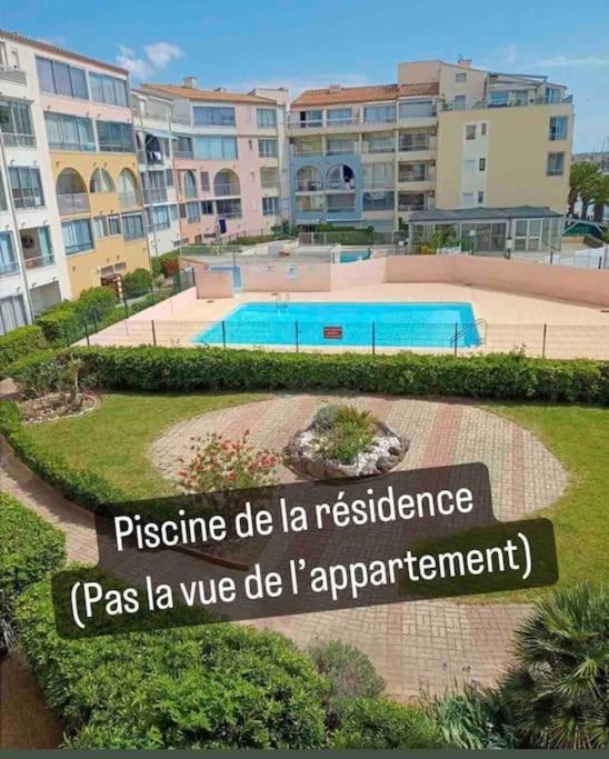 Superbe Appartement 6 Personnes Avec Piscine Secteur Richelieu, A 400M De La Plage Et A 650M Du Centre Port 阿格德 外观 照片